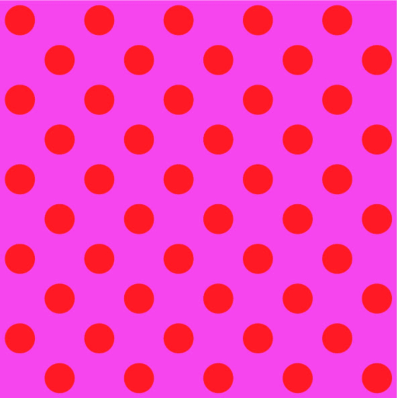 Tula Pink - True Colors - Pom Poms - Dots - Peony